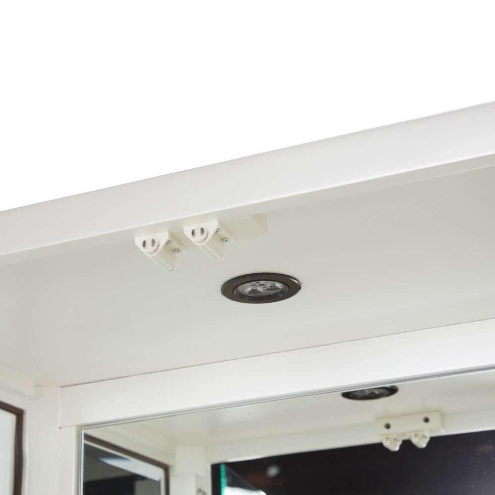 AICO by Michael Amini - London Place Display Cabinet - Creamy Pearl - N9004209-112 veiw 3