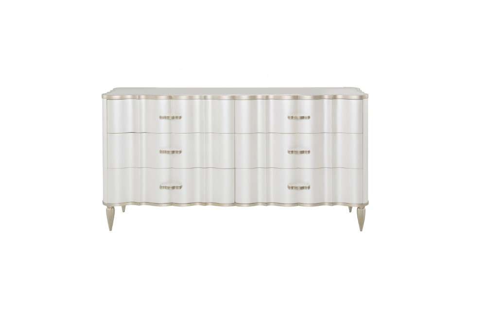 AICO by Michael Amini - London Place Dresser - Creamy Pearl - N9004050SA-112 veiw 5