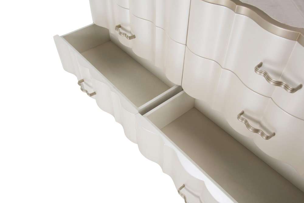 AICO by Michael Amini - London Place Dresser - Creamy Pearl - N9004050SA-112 veiw 6