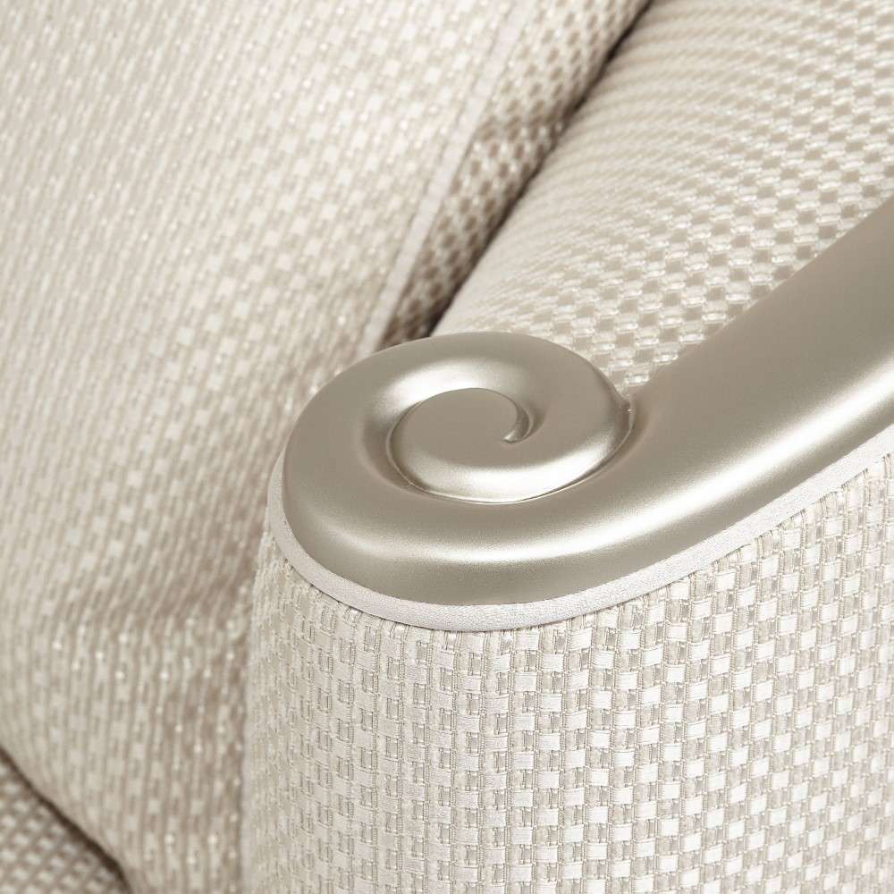 AICO by Michael Amini - London Place Loveseat - Lt. Champagne - NC9004825-CHPGN-124 veiw 6