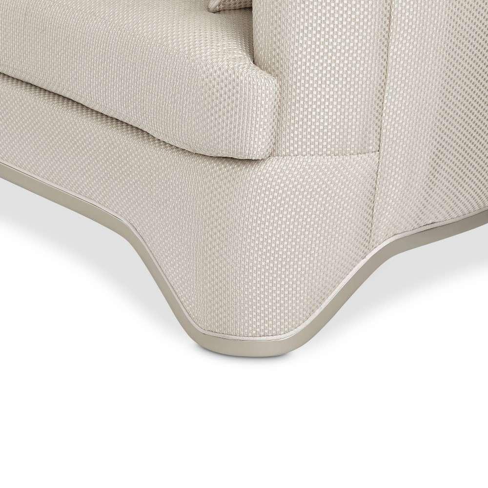 AICO by Michael Amini - London Place Loveseat - Lt. Champagne - NC9004825-CHPGN-124 veiw 7