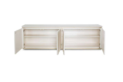 AICO by Michael Amini - London Place Media Cabinet - Creamy Pearl - N9004081-112 veiw 3