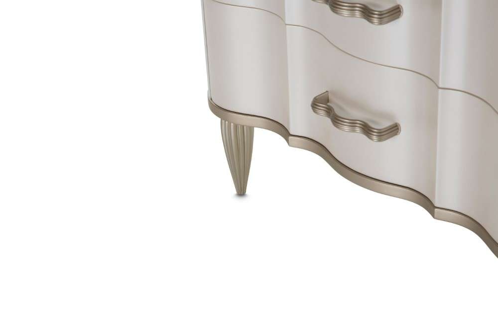 AICO by Michael Amini - London Place - Nightstand - Creamy Pearl - N9004040-112 veiw 5