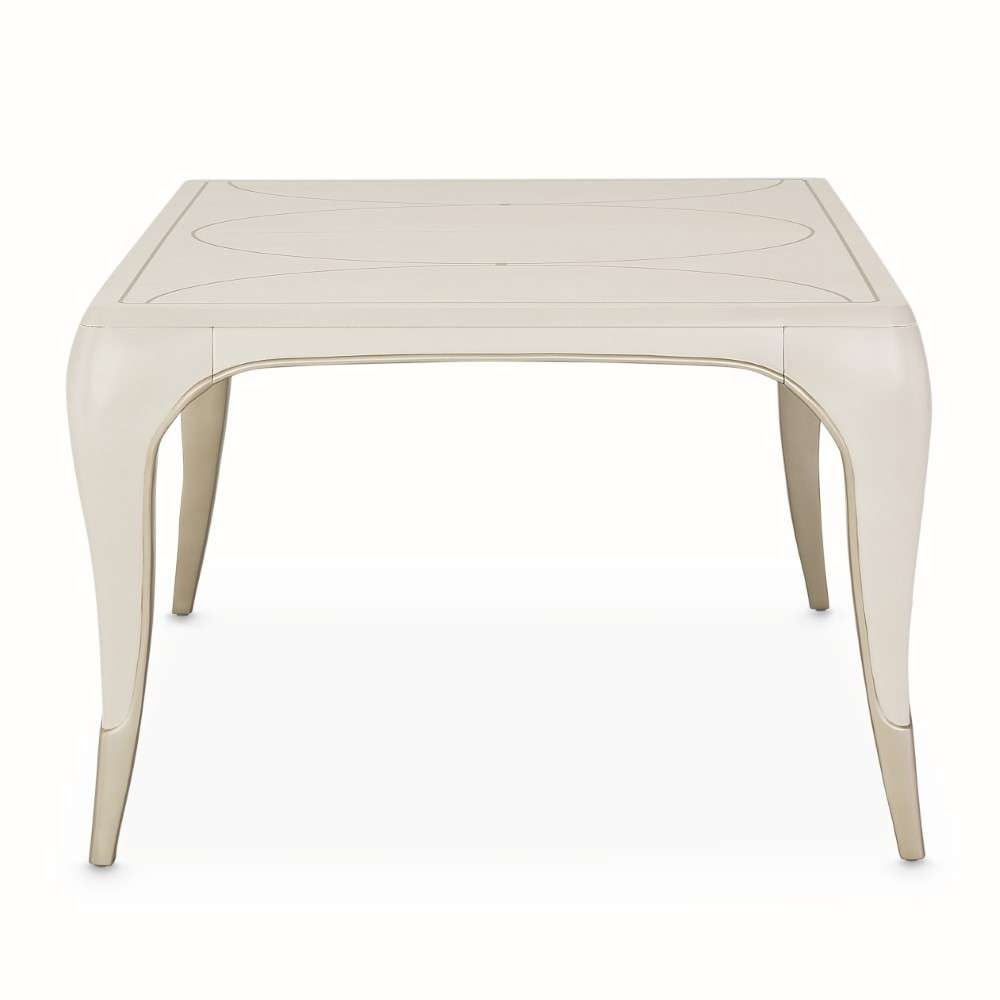 AICO by Michael Amini - London Place Rectangular Dining Table - Creamy Pearl - N9004000-112 veiw 2