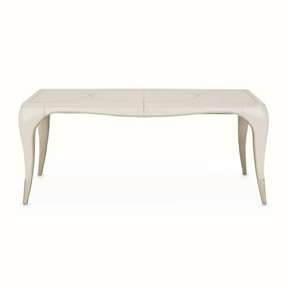 AICO by Michael Amini - London Place Rectangular Dining Table - Creamy Pearl - N9004000-112 veiw 3