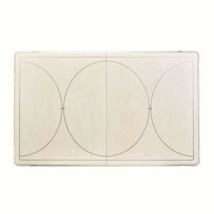 AICO by Michael Amini - London Place Rectangular Dining Table - Creamy Pearl - N9004000-112 veiw 4