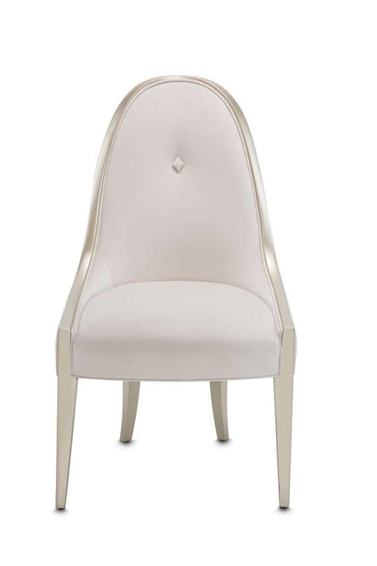 AICO by Michael Amini - London Place Side Chair - Creamy Pearl - N9004003A-112 veiw 1