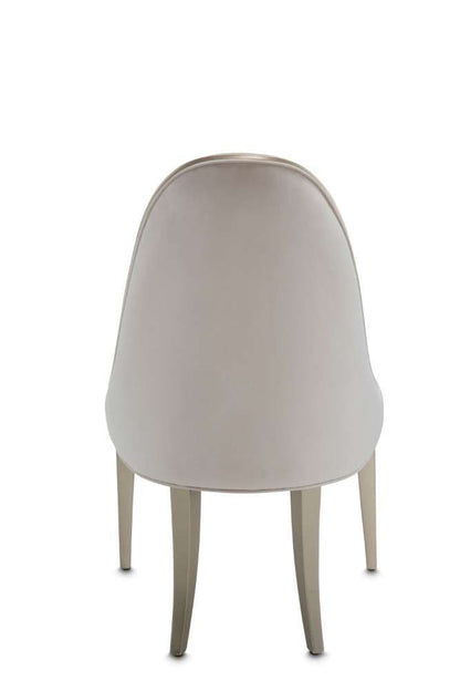 AICO by Michael Amini - London Place Side Chair - Creamy Pearl - N9004003A-112 veiw 3