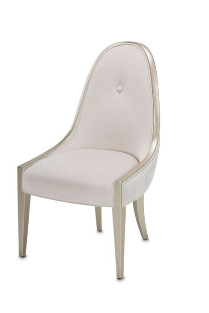 AICO by Michael Amini - London Place Side Chair - Creamy Pearl - N9004003A-112 veiw 5