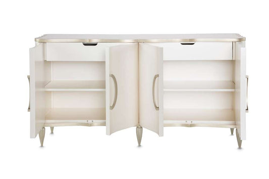 AICO by Michael Amini - London Place Sideboard - Creamy Pearl - N9004007SA-112 veiw 2