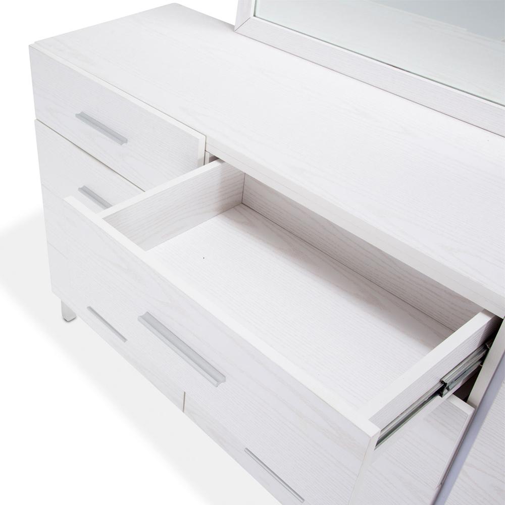 AICO by Michael Amini - Lumiere Dresser w/ LED Lighting in Frost - 9013650-104 veiw 3