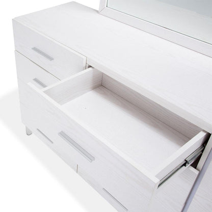 AICO by Michael Amini - Lumiere Dresser w/ LED Lighting in Frost - 9013650-104 veiw 3