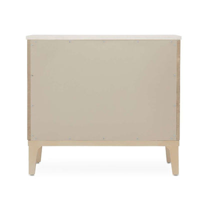 AICO by Michael Amini - Malibu Crest 3-Drawer Nightstand - Blush - N9007040-131 veiw 6