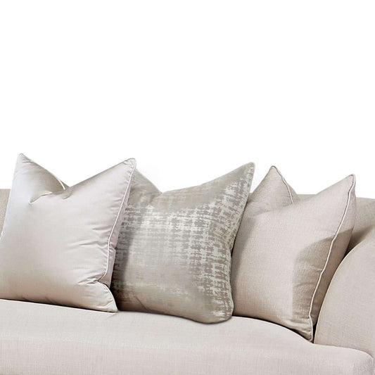 AICO by Michael Amini - Malibu Crest 3-Piece Sofa - Pearl/Chardonnay - N9007-3PC-PEARL-822 veiw 2