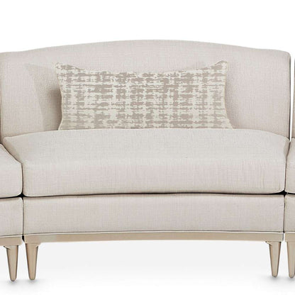 AICO by Michael Amini - Malibu Crest 3-Piece Sofa - Pearl/Chardonnay - N9007-3PC-PEARL-822 veiw 3