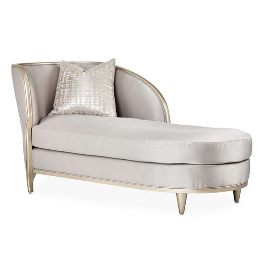 AICO by Michael Amini - Malibu Crest Chaise - Truffle/Chardonnay - N9007842-TRUFL-822 veiw 1