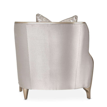 AICO by Michael Amini - Malibu Crest Chaise - Truffle/Chardonnay - N9007842-TRUFL-822 veiw 2