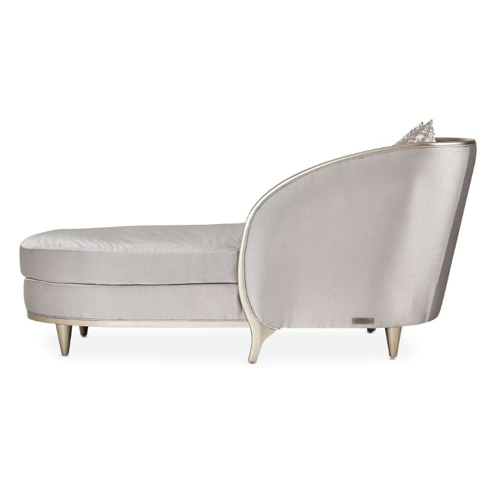 AICO by Michael Amini - Malibu Crest Chaise - Truffle/Chardonnay - N9007842-TRUFL-822 veiw 6