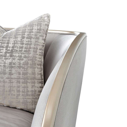 AICO by Michael Amini - Malibu Crest Chaise - Truffle/Chardonnay - N9007842-TRUFL-822 veiw 7