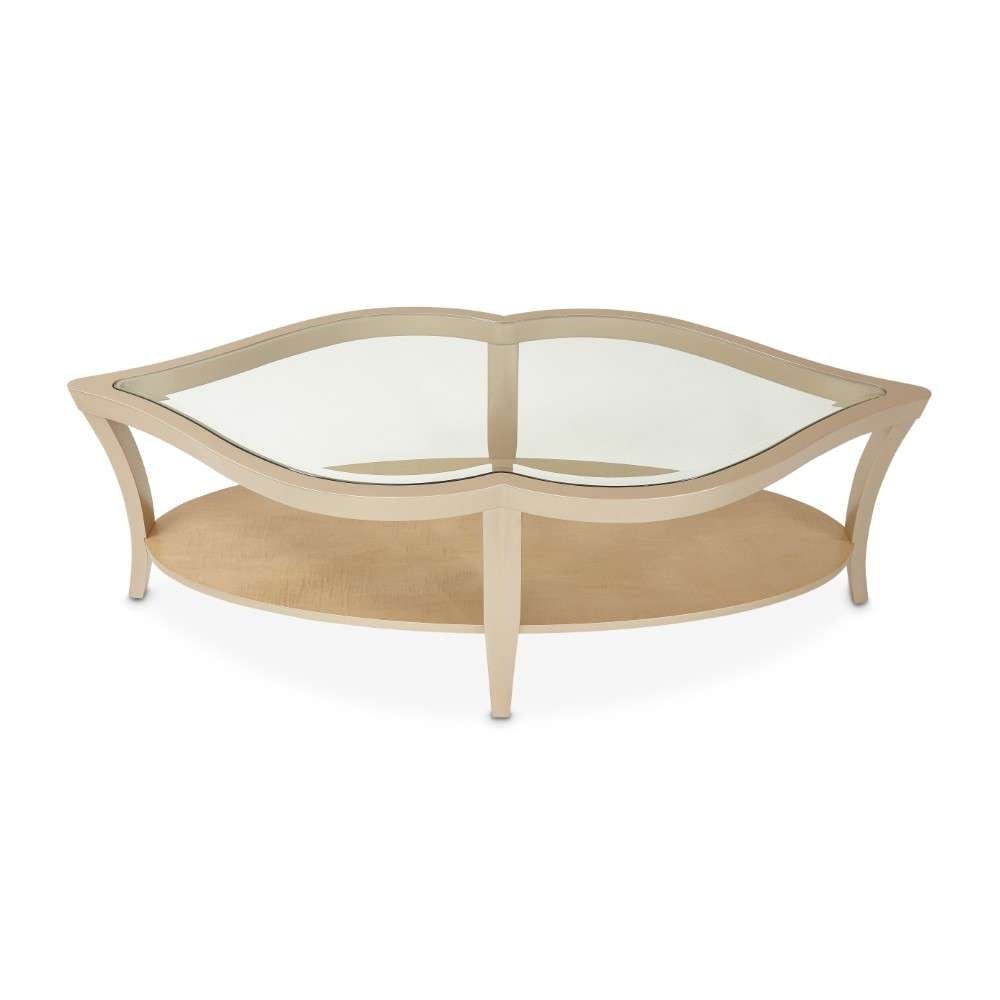 AICO by Michael Amini - Malibu Crest Cocktail Table - Chardonnay - N9007204-822 veiw 3
