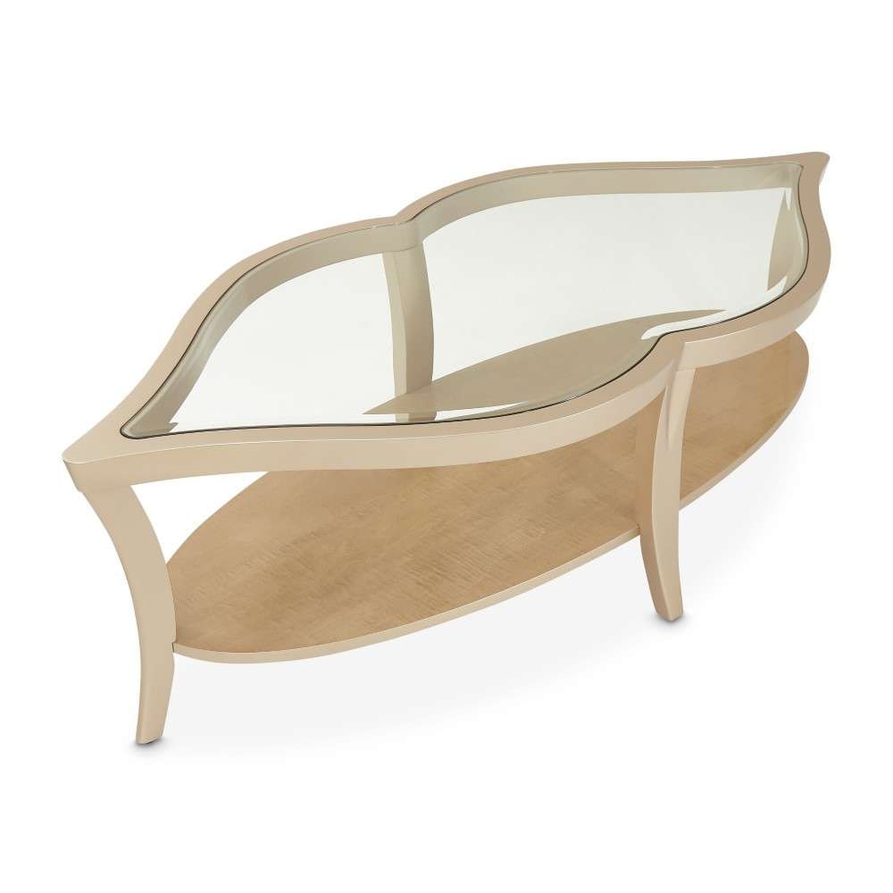 AICO by Michael Amini - Malibu Crest Cocktail Table - Chardonnay - N9007204-822 veiw 4