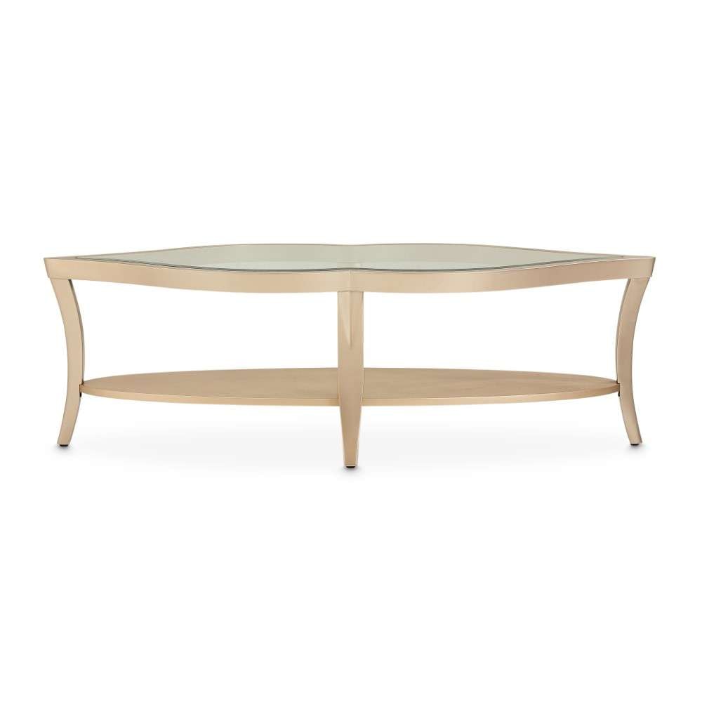AICO by Michael Amini - Malibu Crest Cocktail Table - Chardonnay - N9007204-822 veiw 5