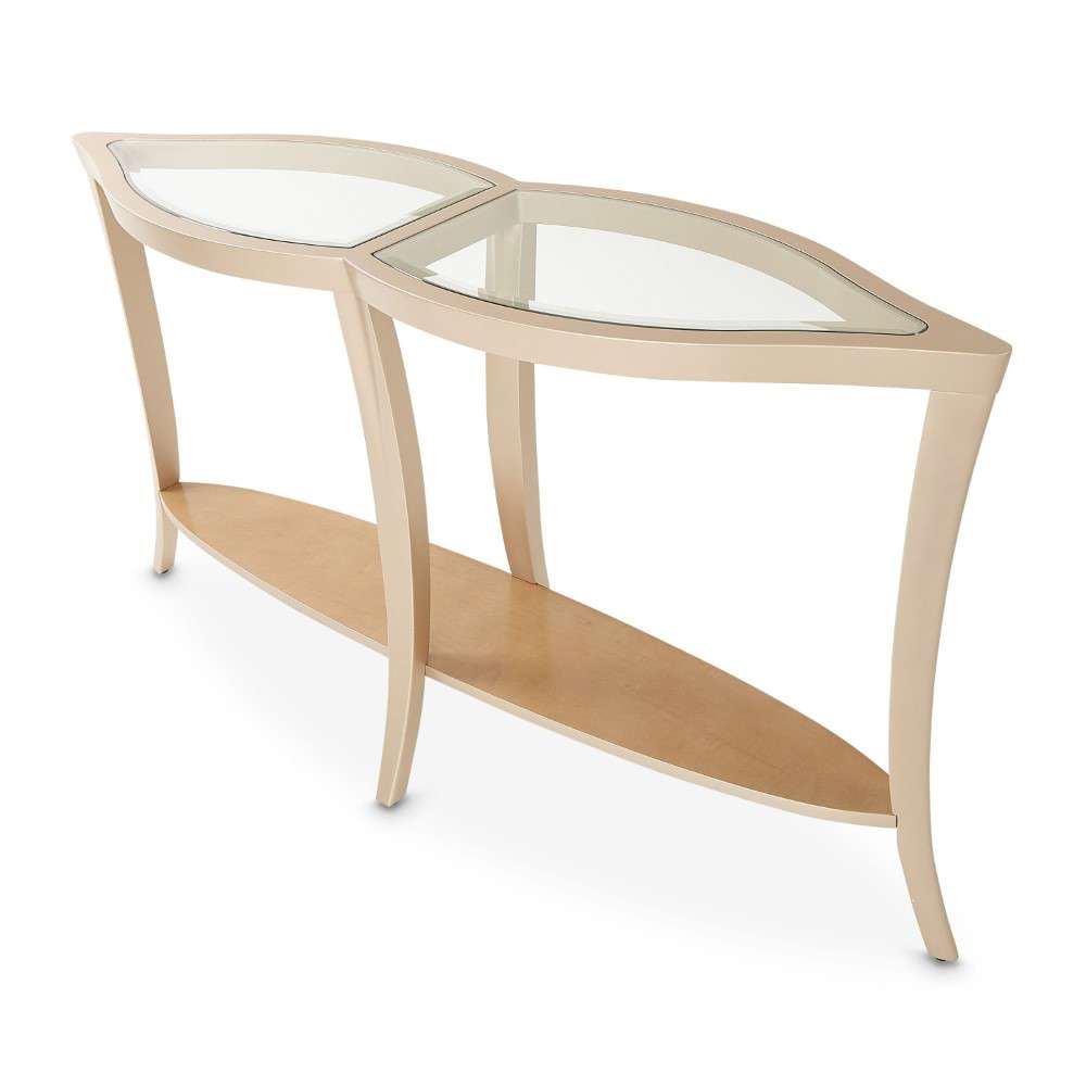 AICO by Michael Amini - Malibu Crest Console Table - Chardonnay - N9007223-822 veiw 8