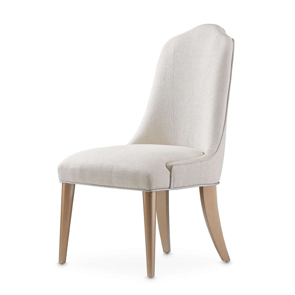 AICO by Michael Amini - Malibu Crest Dining Side Chair (Set of 2) - Chardonnay - N9007003-822 veiw 1