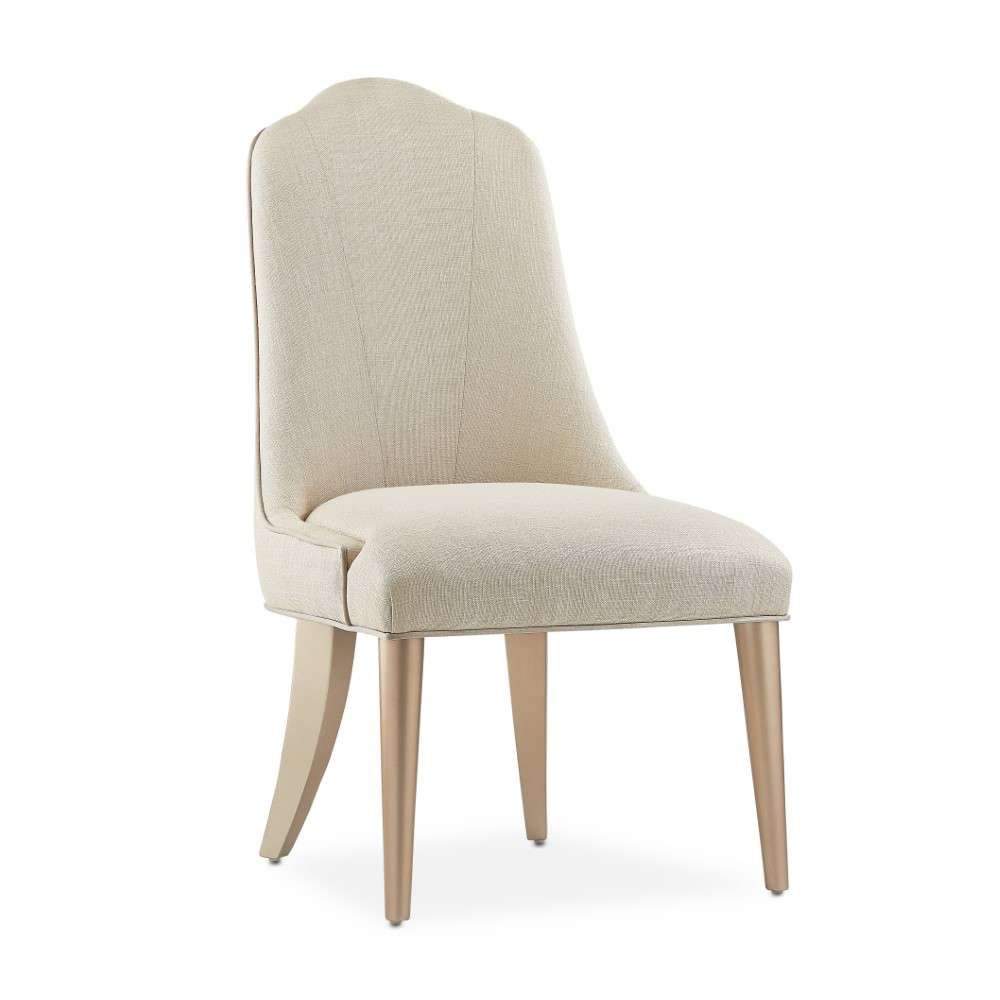 AICO by Michael Amini - Malibu Crest Dining Side Chair (Set of 2) - Chardonnay - N9007003-822 veiw 2