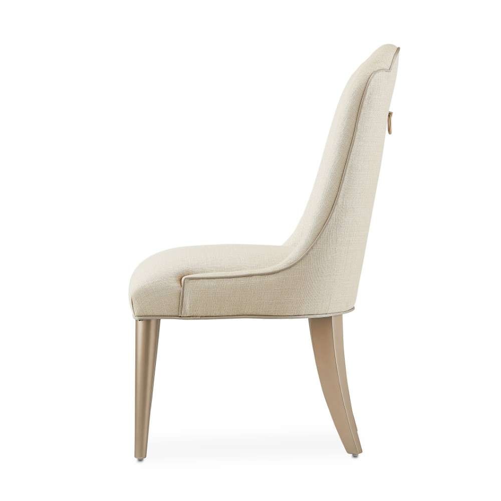 AICO by Michael Amini - Malibu Crest Dining Side Chair (Set of 2) - Chardonnay - N9007003-822 veiw 6