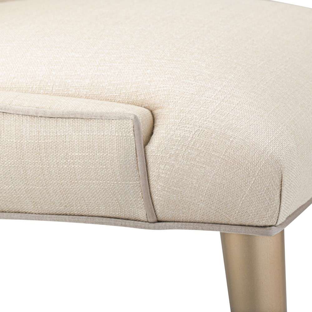 AICO by Michael Amini - Malibu Crest Dining Side Chair (Set of 2) - Chardonnay - N9007003-822 veiw 9