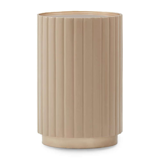 AICO by Michael Amini - Malibu Crest Round Chairside Table - Chardonnay - N9007226-822 veiw 1