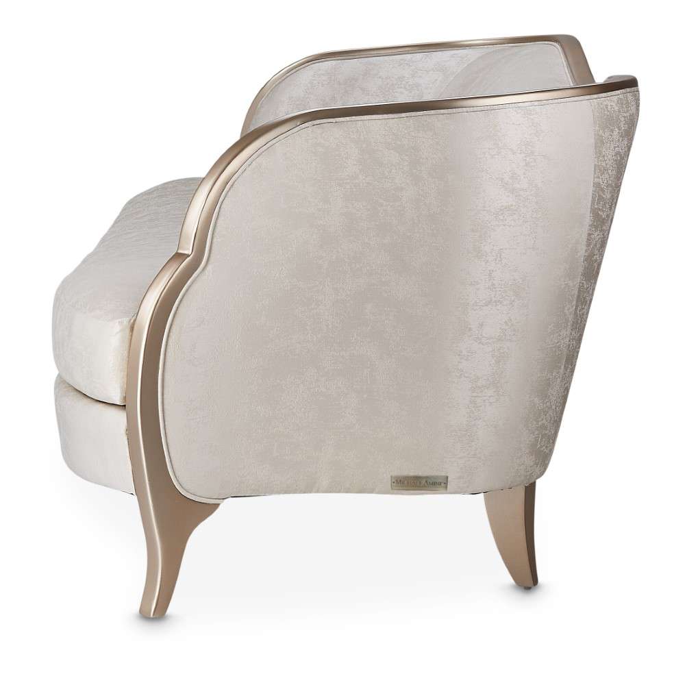 AICO by Michael Amini - Malibu Crest Sofa - Cloud White/Chardonnay - N9007816-CLDWH-822 veiw 6