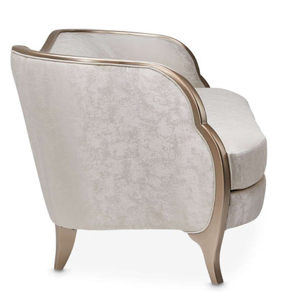 AICO by Michael Amini - Malibu Crest Sofa - Cloud White/Chardonnay - N9007816-CLDWH-822 veiw 7