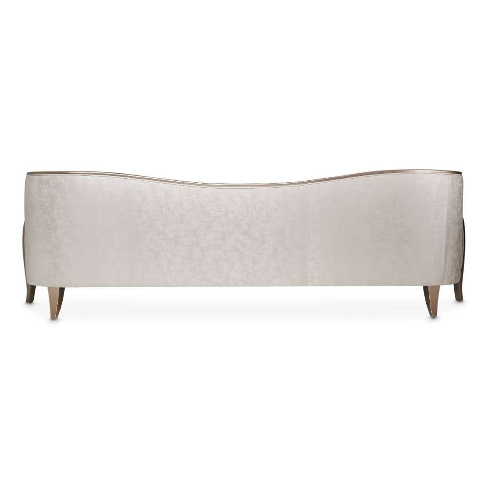 AICO by Michael Amini - Malibu Crest Sofa - Cloud White/Chardonnay - N9007816-CLDWH-822 veiw 8