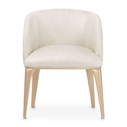 AICO by Michael Amini - Malibu Crest Vanity Chair - Chardonnay - N9007244-822 veiw 2