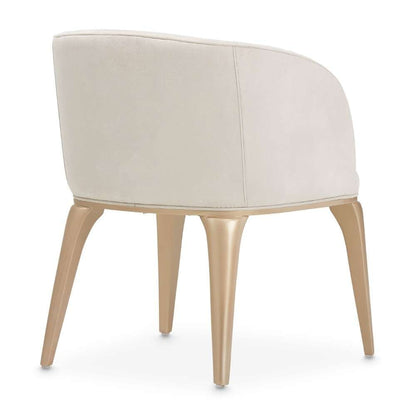AICO by Michael Amini - Malibu Crest Vanity Chair - Chardonnay - N9007244-822 veiw 6