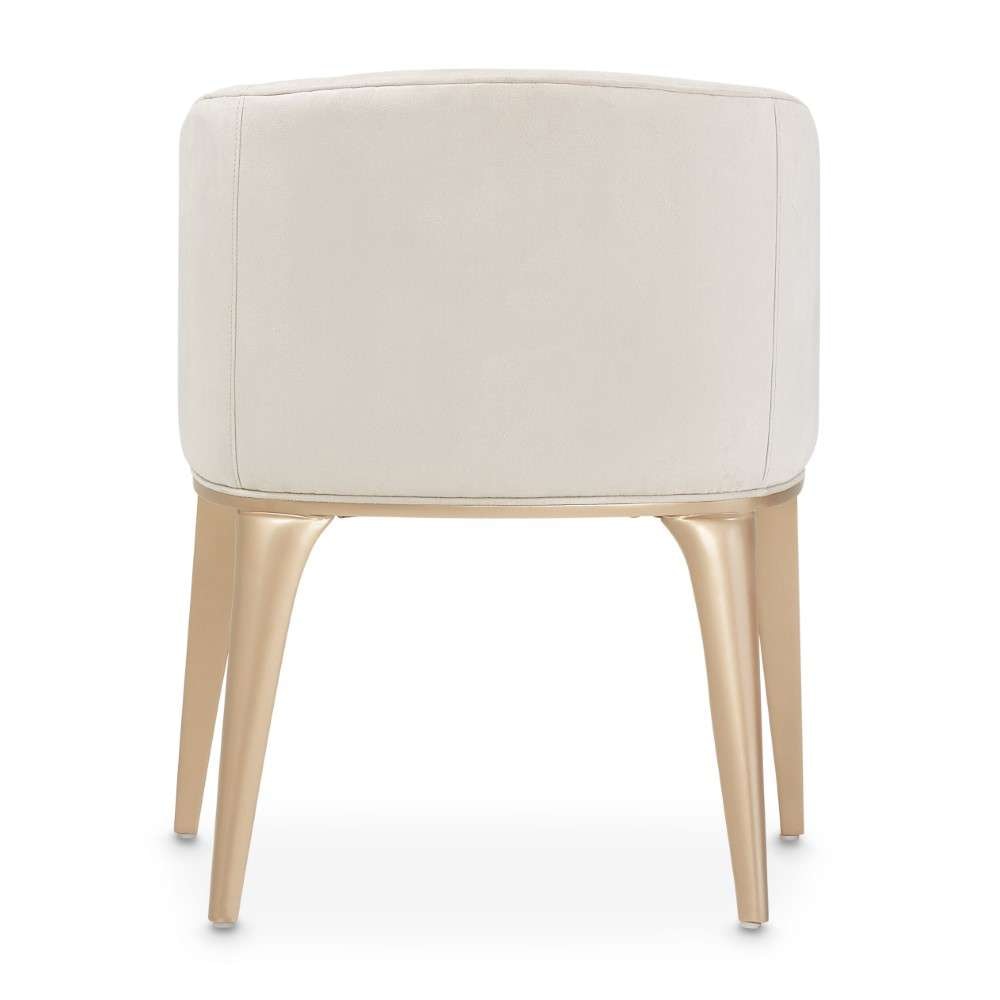 AICO by Michael Amini - Malibu Crest Vanity Chair - Chardonnay - N9007244-822 veiw 7