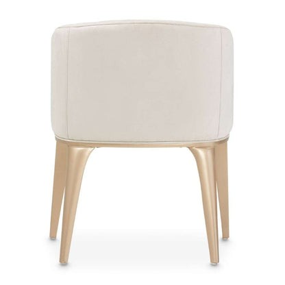 AICO by Michael Amini - Malibu Crest Vanity Chair - Chardonnay - N9007244-822 veiw 7