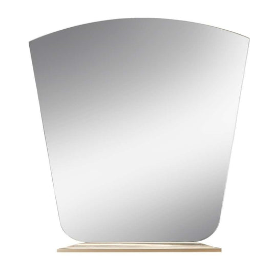 AICO by Michael Amini - Malibu Crest Vanity Mirror - Chardonnay - N9007068-822 veiw 2