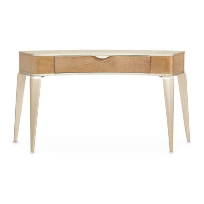 AICO by Michael Amini - Malibu Crest Vanity/Writing Desk - Blush - N9007058-131 veiw 2