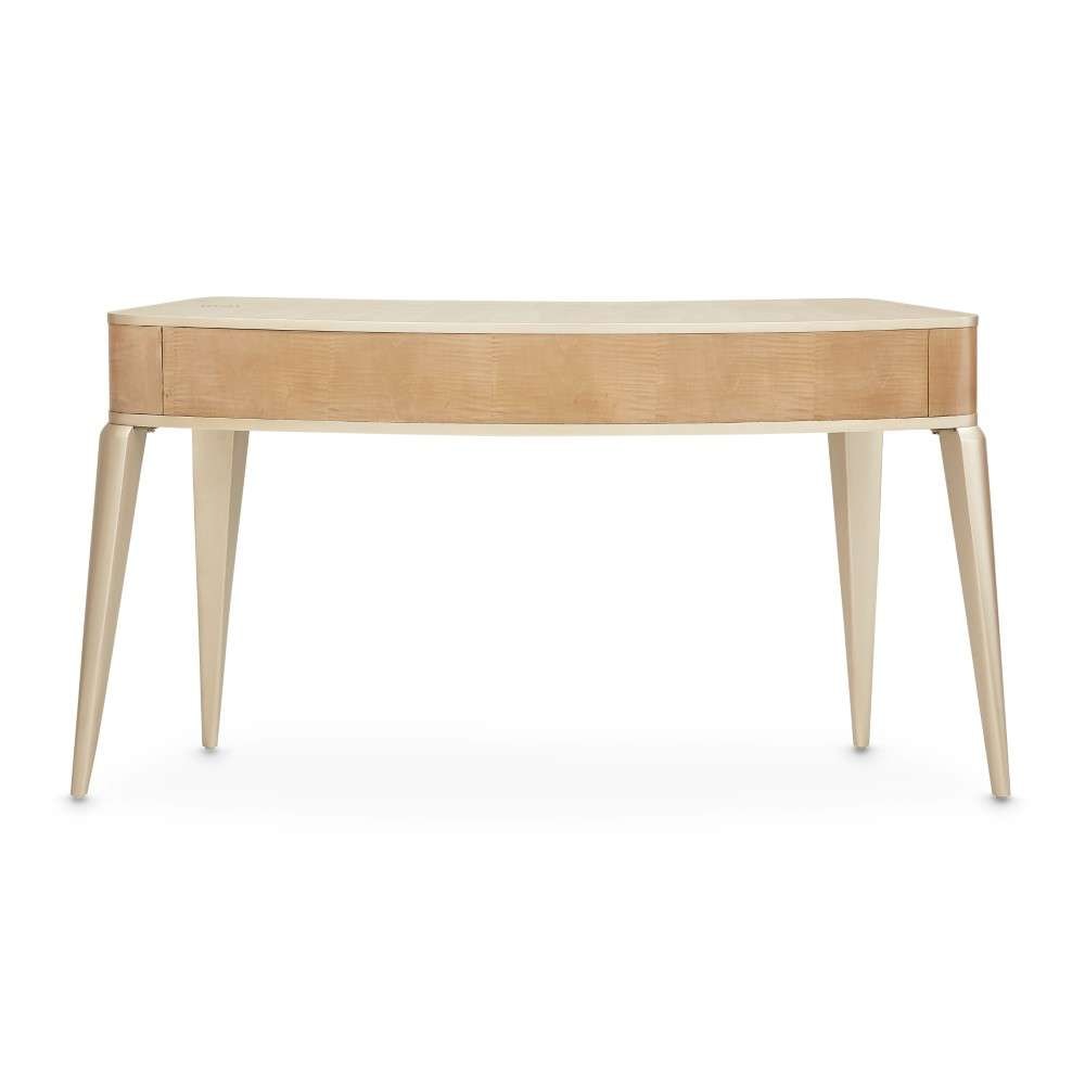 AICO by Michael Amini - Malibu Crest Vanity/Writing Desk - Blush - N9007058-131 veiw 3