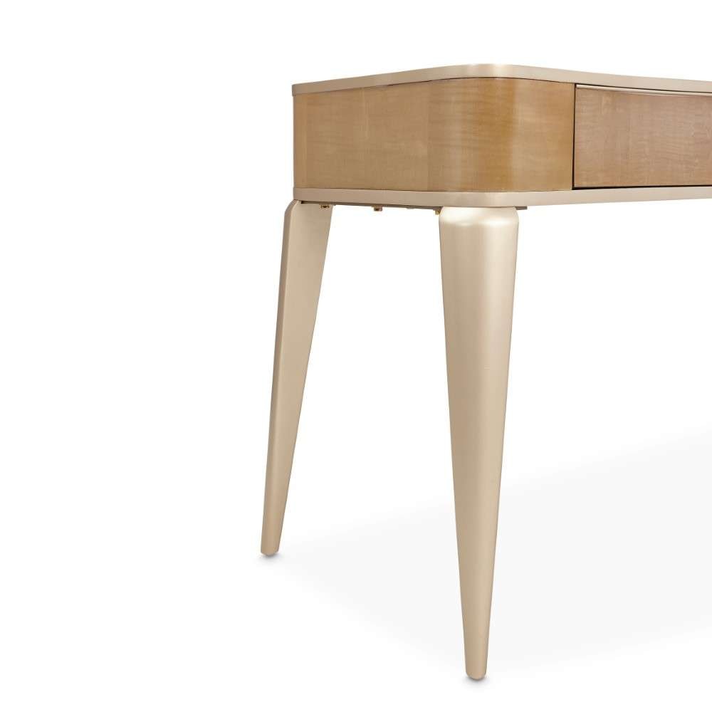 AICO by Michael Amini - Malibu Crest Vanity/Writing Desk - Blush - N9007058-131 veiw 6