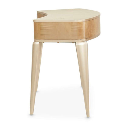 AICO by Michael Amini - Malibu Crest Vanity/Writing Desk - Blush - N9007058-131 veiw 7