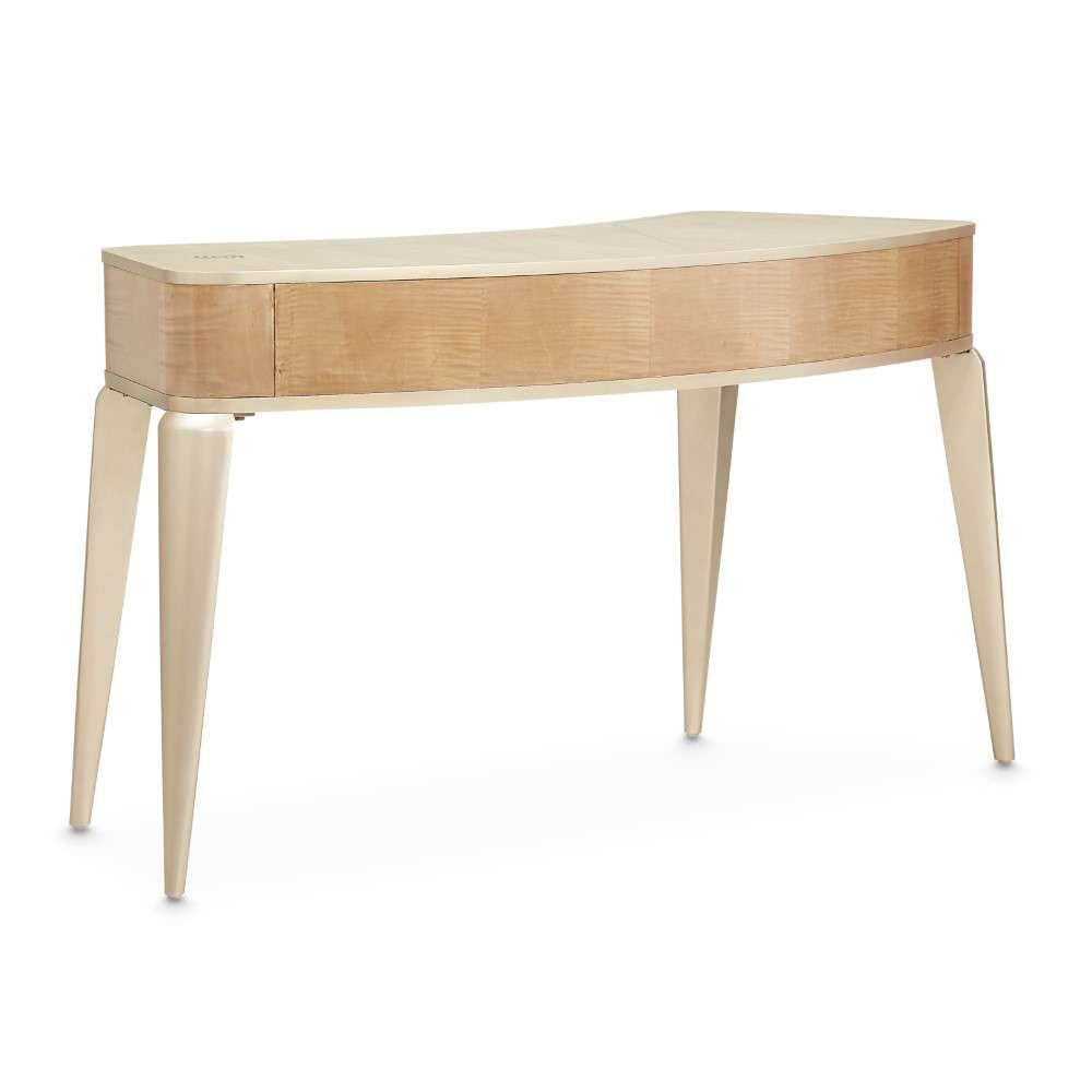 AICO by Michael Amini - Malibu Crest Vanity/Writing Desk - Blush - N9007058-131 veiw 8