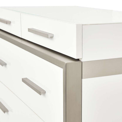 AICO by Michael Amini - Marquee 6-Drawer Chest - Cloud White - KI-MRQE070-108 veiw 7