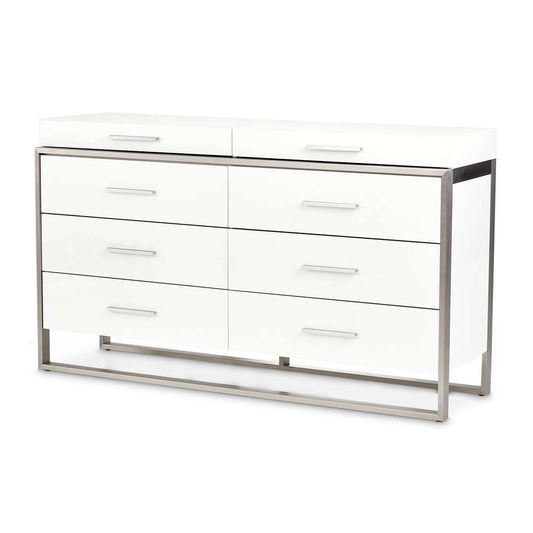 AICO by Michael Amini - Marquee Dresser - Cloud White - KI-MRQE050-108 veiw 1