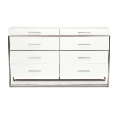 AICO by Michael Amini - Marquee Dresser - Cloud White - KI-MRQE050-108 veiw 2