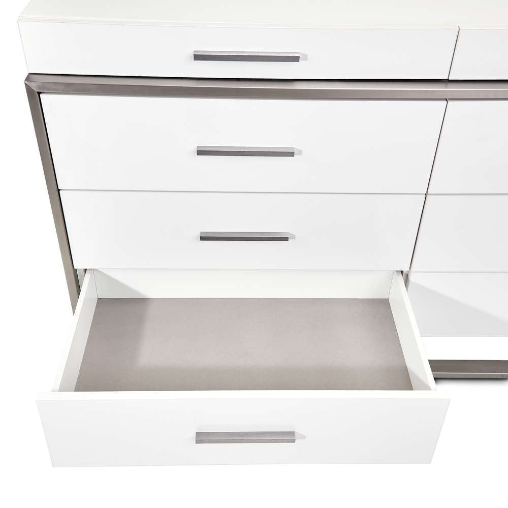 AICO by Michael Amini - Marquee Dresser - Cloud White - KI-MRQE050-108 veiw 4