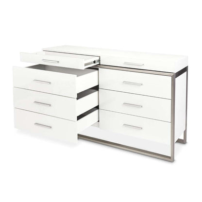 AICO by Michael Amini - Marquee Dresser - Cloud White - KI-MRQE050-108 veiw 6